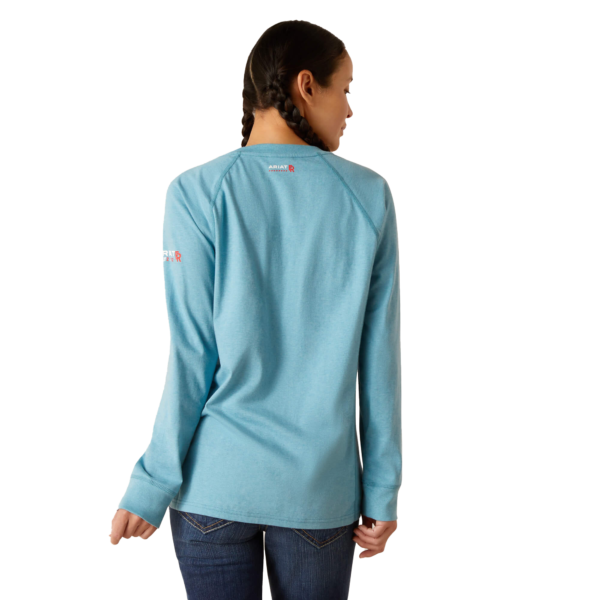 Ariat FR Women's Air Henley Top with ITC Logo