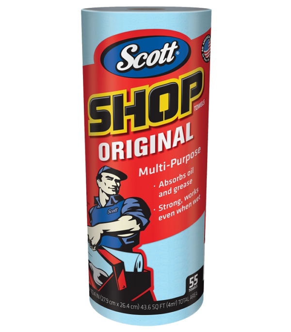 Blue Scott Shop Towels