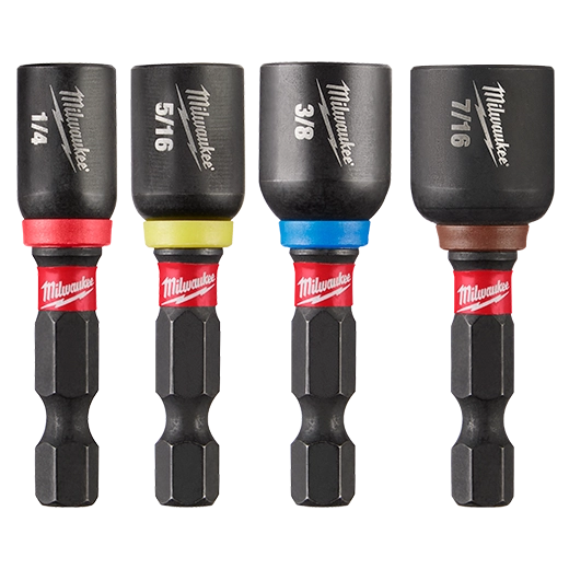 SHOCKWAVE Impact Duty™ 1-7/8 Magnetic 4PC Nut Driver Set