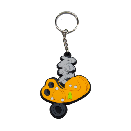 ZigZag Keychain with Bartlett A