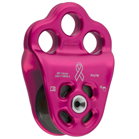 DMM Triple Attachment Pulley 2 Pink