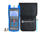 Fiber Optic Power Meter (-70 to +6 dBm) with FC/SC/LC Adapters