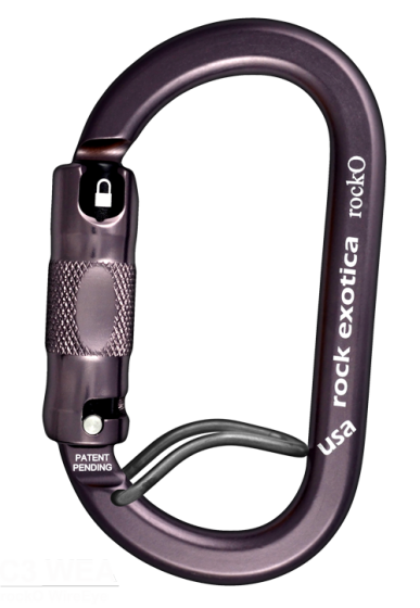 rockO WireEye Autolock Carabiner